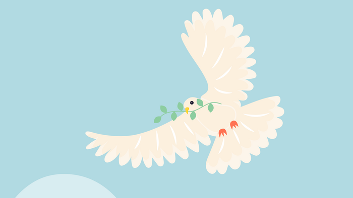 Vogel im Himmel @Canva