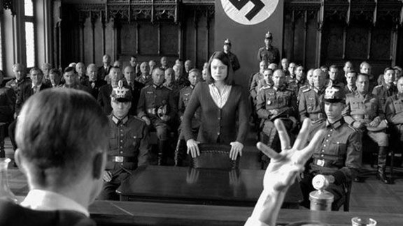 Sophie Scholl vor Gericht - Filmszene