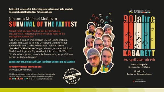 Flyer "Survival of the fattest"