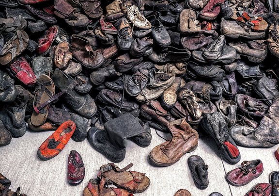 Impressionen Auschwitz - Schuhe der Häftlinge